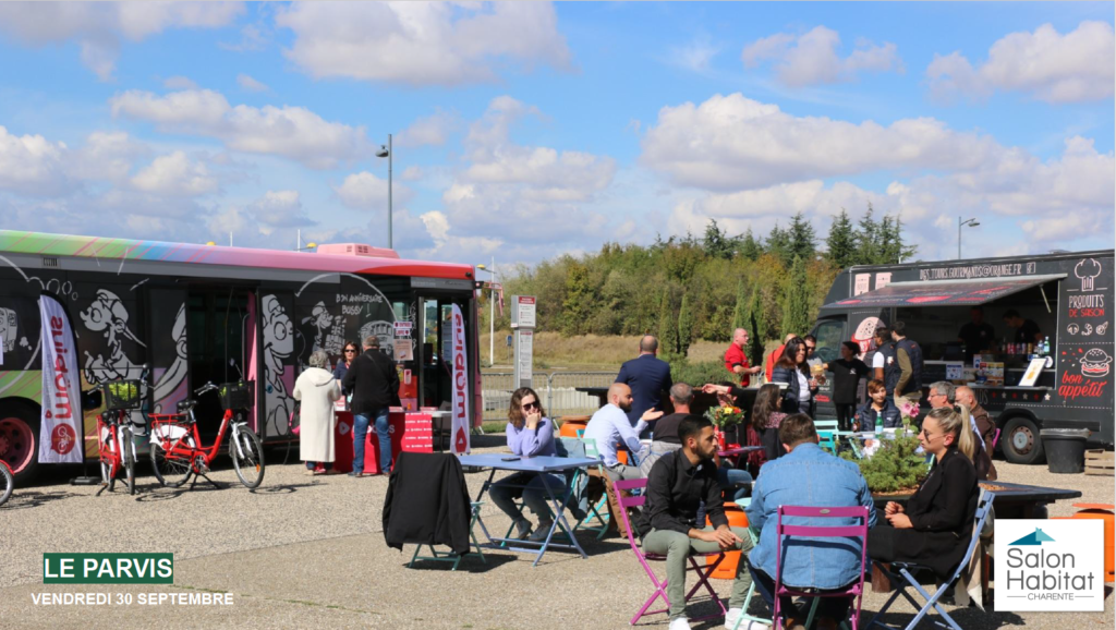 Parvis extérieur 1 Salon Habitat Charente